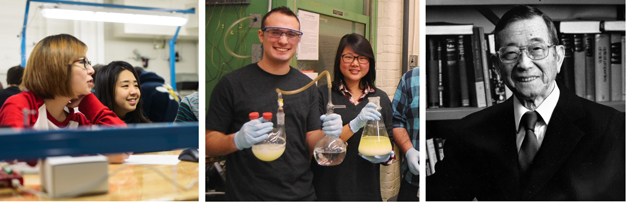 renovated undergraduate lab, Professor Gene Su